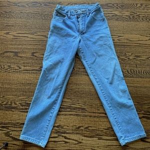 Vintage 80’s Tapered High Rise Lands End Jeans